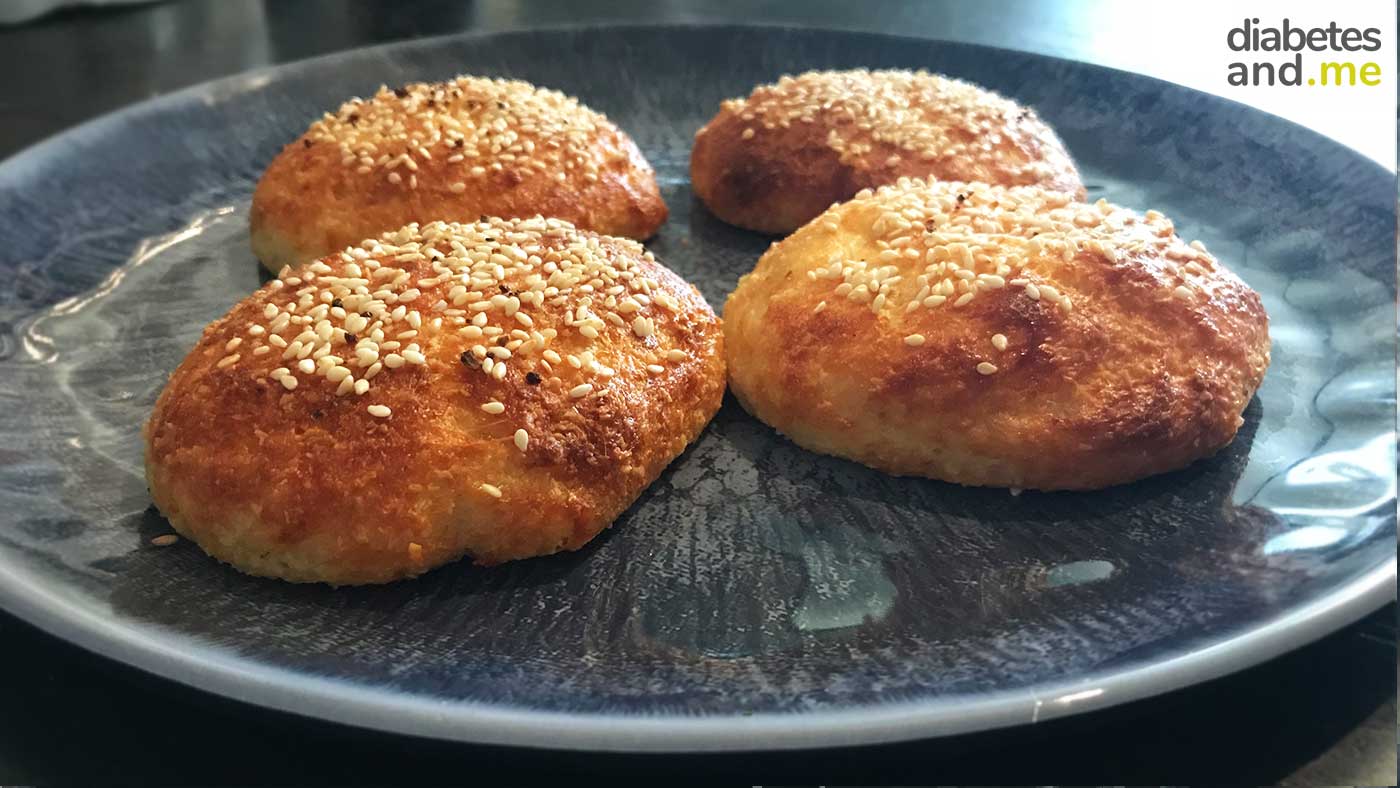 Low Carb 'Fathead' Bread Rolls | Diabetes and Me